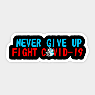 Never Give Up Sticker